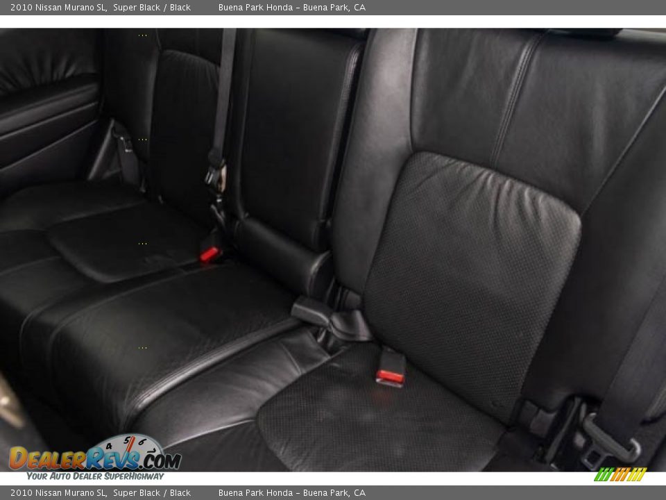 2010 Nissan Murano SL Super Black / Black Photo #18