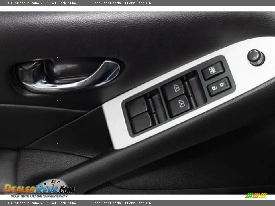 2010 Nissan Murano SL Super Black / Black Photo #28