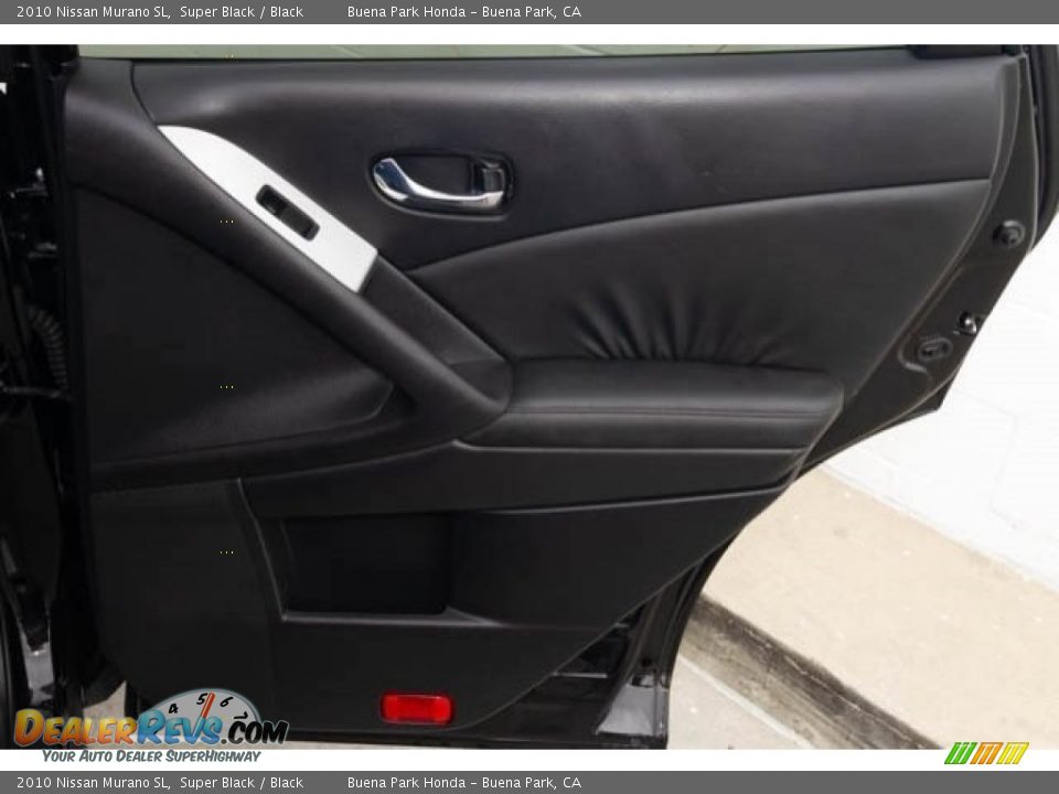 2010 Nissan Murano SL Super Black / Black Photo #30