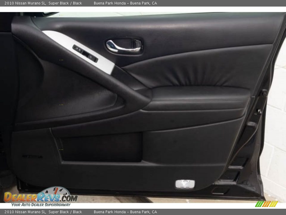 2010 Nissan Murano SL Super Black / Black Photo #31