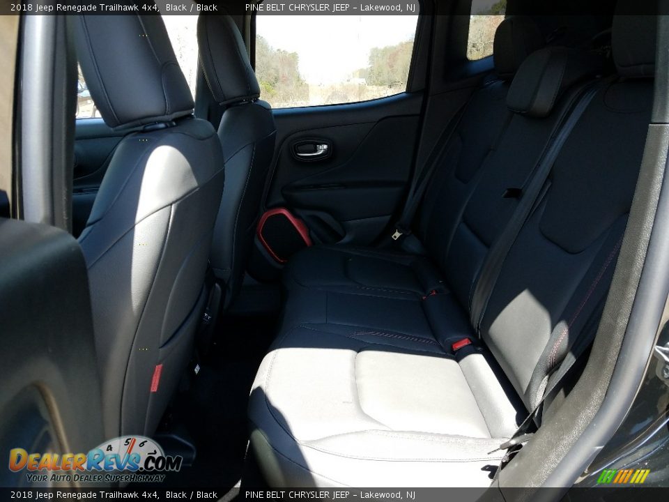 2018 Jeep Renegade Trailhawk 4x4 Black / Black Photo #6