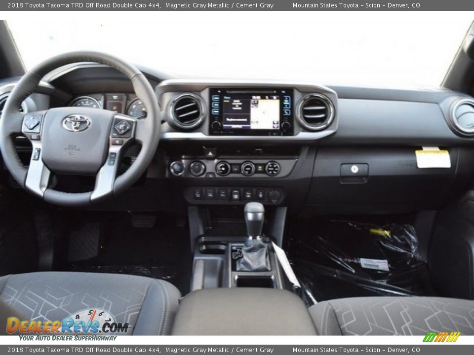 2018 Toyota Tacoma TRD Off Road Double Cab 4x4 Magnetic Gray Metallic / Cement Gray Photo #8