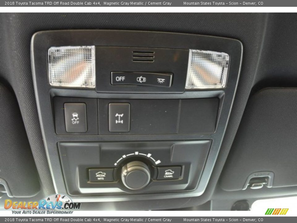 2018 Toyota Tacoma TRD Off Road Double Cab 4x4 Magnetic Gray Metallic / Cement Gray Photo #9