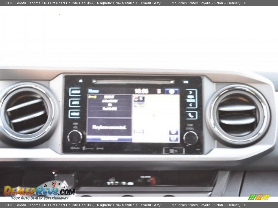 2018 Toyota Tacoma TRD Off Road Double Cab 4x4 Magnetic Gray Metallic / Cement Gray Photo #10