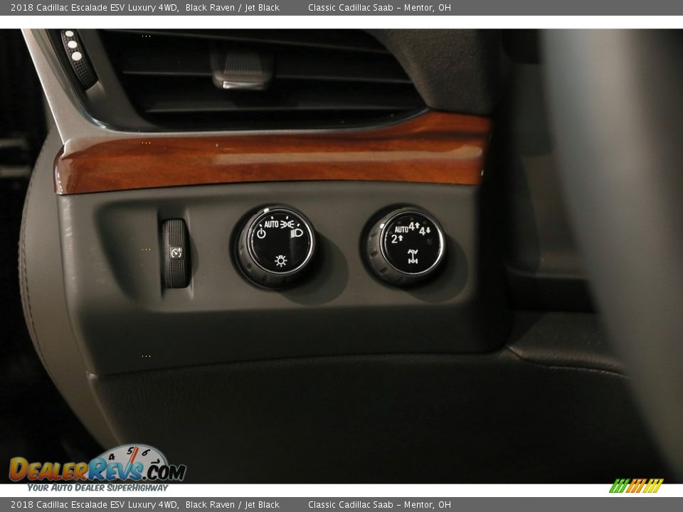 2018 Cadillac Escalade ESV Luxury 4WD Black Raven / Jet Black Photo #6