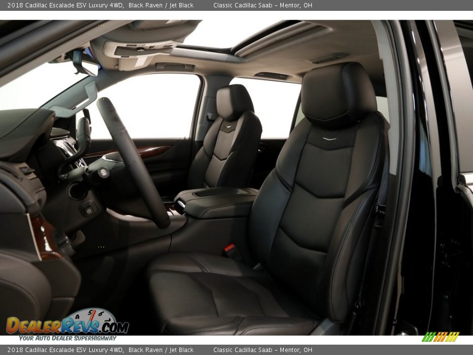 2018 Cadillac Escalade ESV Luxury 4WD Black Raven / Jet Black Photo #7