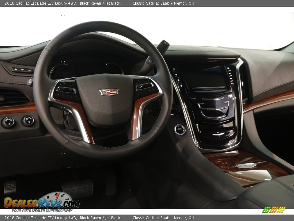 2018 Cadillac Escalade ESV Luxury 4WD Black Raven / Jet Black Photo #8