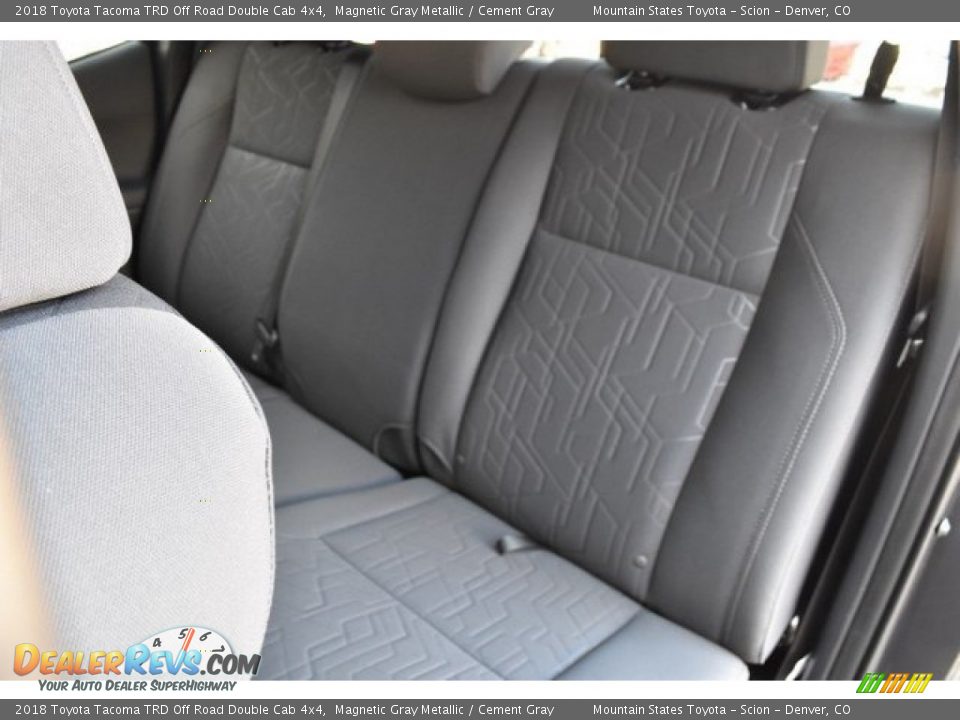 2018 Toyota Tacoma TRD Off Road Double Cab 4x4 Magnetic Gray Metallic / Cement Gray Photo #16