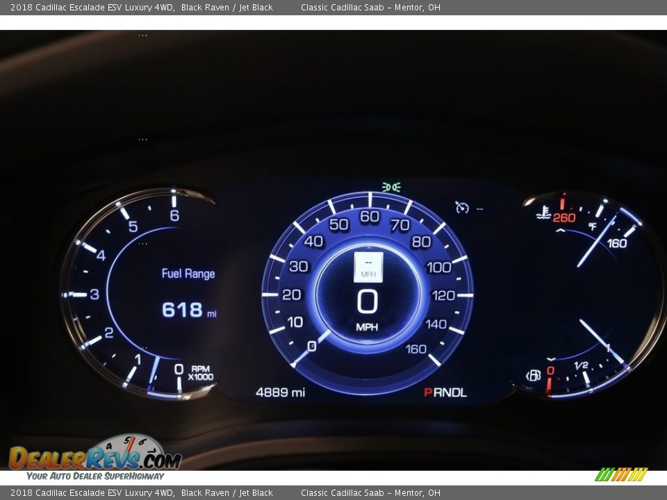 2018 Cadillac Escalade ESV Luxury 4WD Black Raven / Jet Black Photo #10