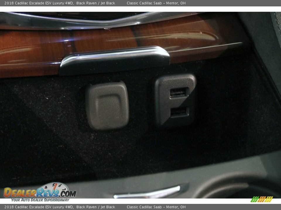 2018 Cadillac Escalade ESV Luxury 4WD Black Raven / Jet Black Photo #20