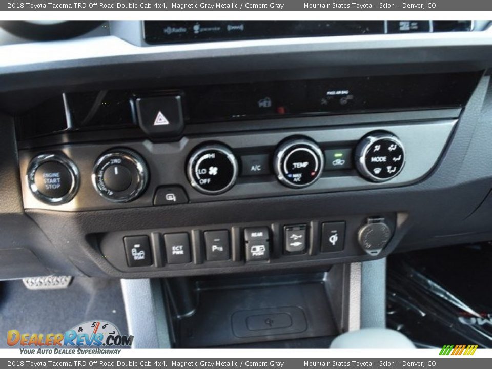 2018 Toyota Tacoma TRD Off Road Double Cab 4x4 Magnetic Gray Metallic / Cement Gray Photo #29