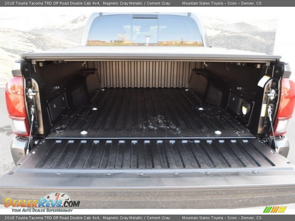 2018 Toyota Tacoma TRD Off Road Double Cab 4x4 Magnetic Gray Metallic / Cement Gray Photo #30