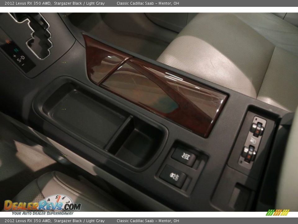 2012 Lexus RX 350 AWD Stargazer Black / Light Gray Photo #13