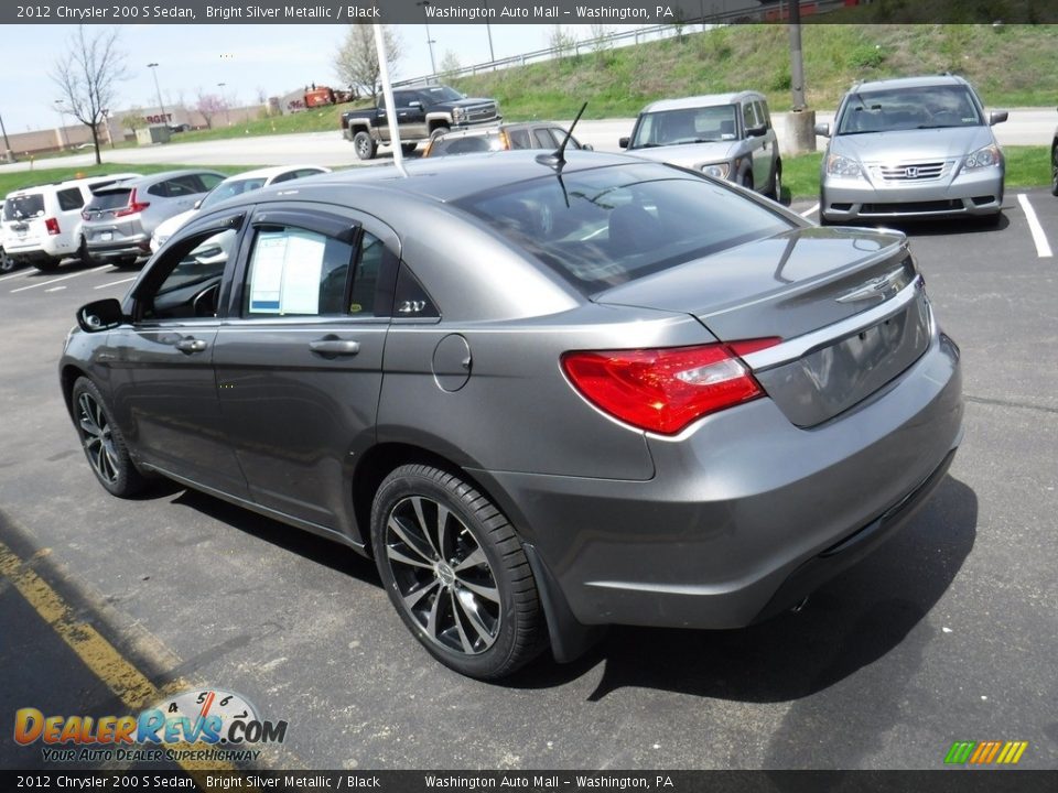 2012 Chrysler 200 S Sedan Bright Silver Metallic / Black Photo #8