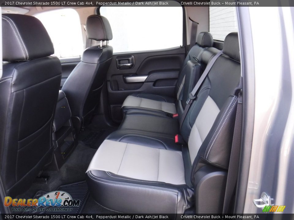 2017 Chevrolet Silverado 1500 LT Crew Cab 4x4 Pepperdust Metallic / Dark Ash/Jet Black Photo #29
