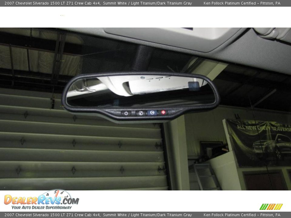 2007 Chevrolet Silverado 1500 LT Z71 Crew Cab 4x4 Summit White / Light Titanium/Dark Titanium Gray Photo #18