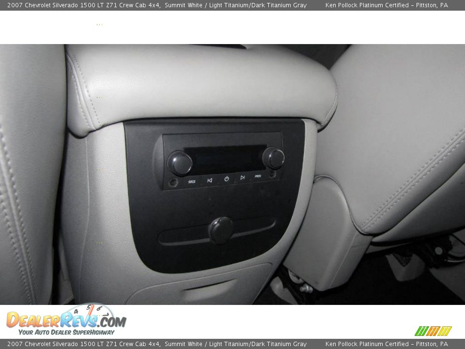2007 Chevrolet Silverado 1500 LT Z71 Crew Cab 4x4 Summit White / Light Titanium/Dark Titanium Gray Photo #21