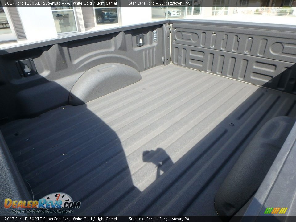2017 Ford F150 XLT SuperCab 4x4 White Gold / Light Camel Photo #9
