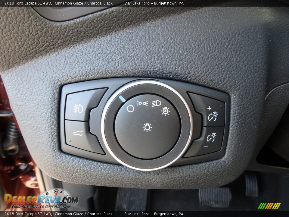 2018 Ford Escape SE 4WD Cinnamon Glaze / Charcoal Black Photo #16