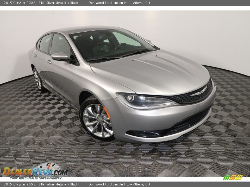 2015 Chrysler 200 S Billet Silver Metallic / Black Photo #8