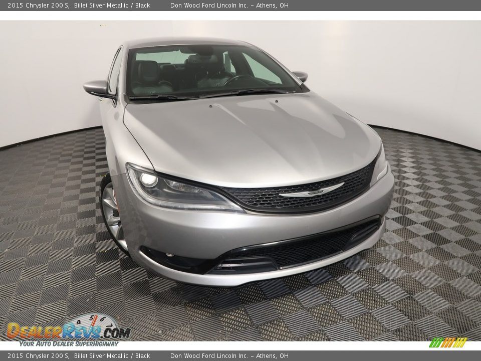 2015 Chrysler 200 S Billet Silver Metallic / Black Photo #9