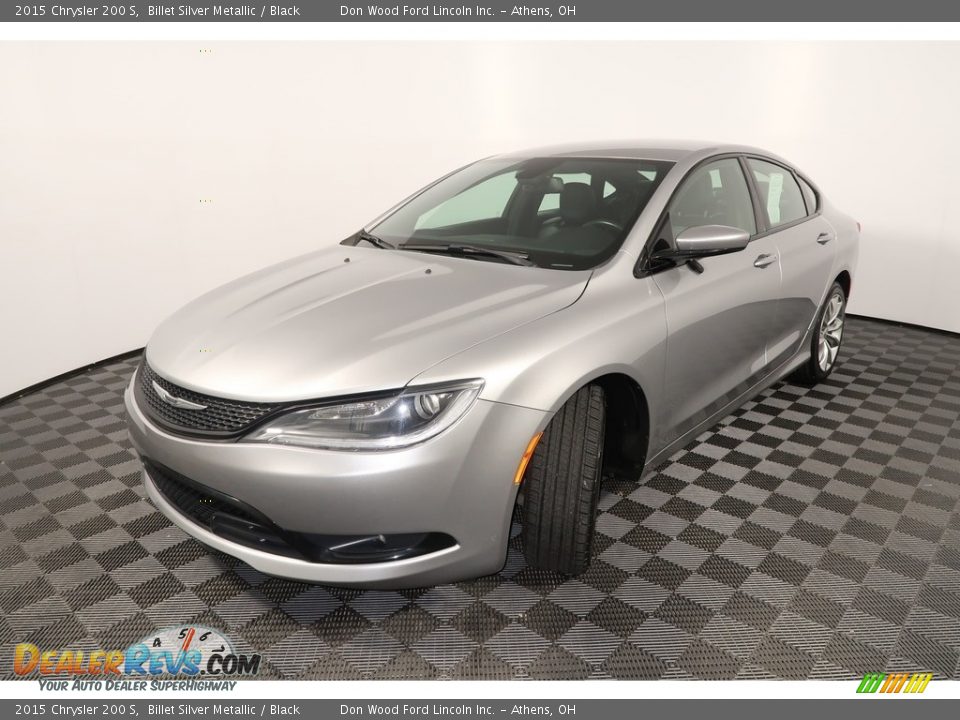 2015 Chrysler 200 S Billet Silver Metallic / Black Photo #12