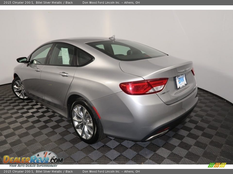 2015 Chrysler 200 S Billet Silver Metallic / Black Photo #13