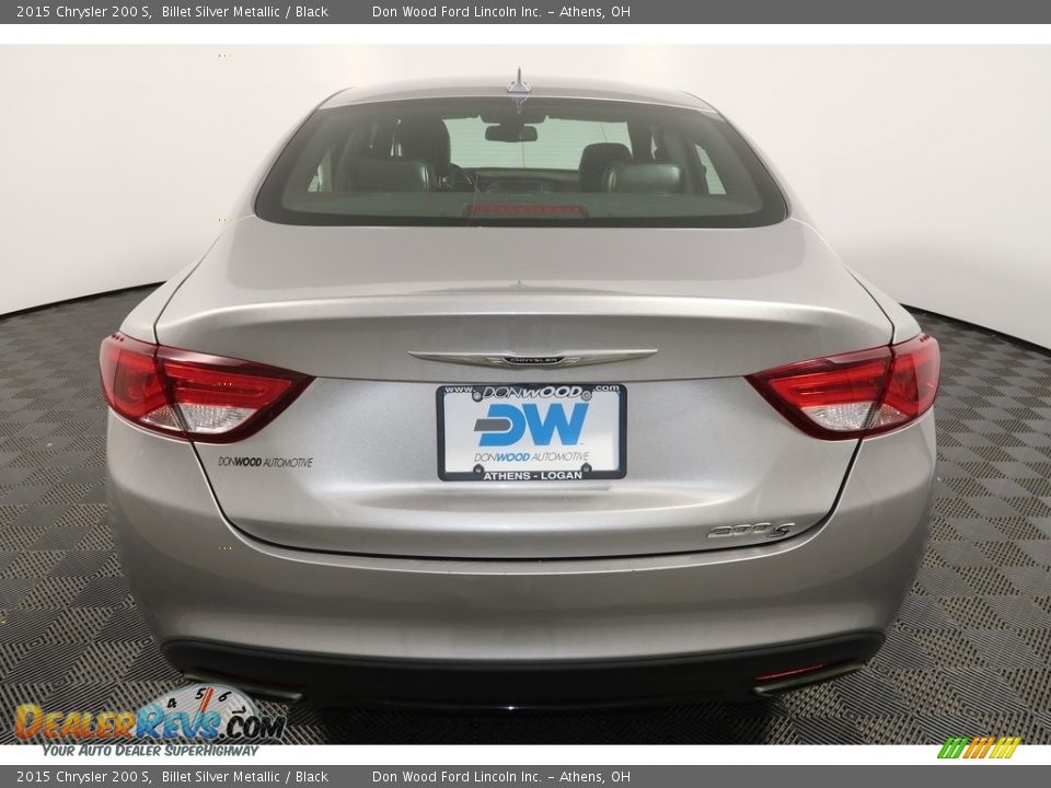 2015 Chrysler 200 S Billet Silver Metallic / Black Photo #15