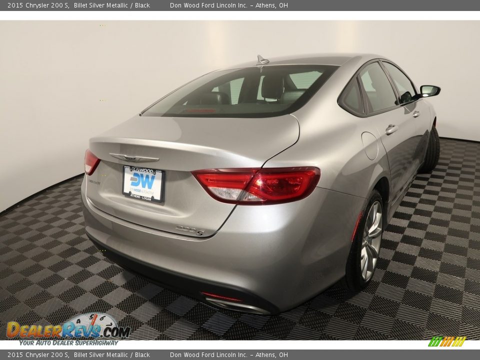 2015 Chrysler 200 S Billet Silver Metallic / Black Photo #16
