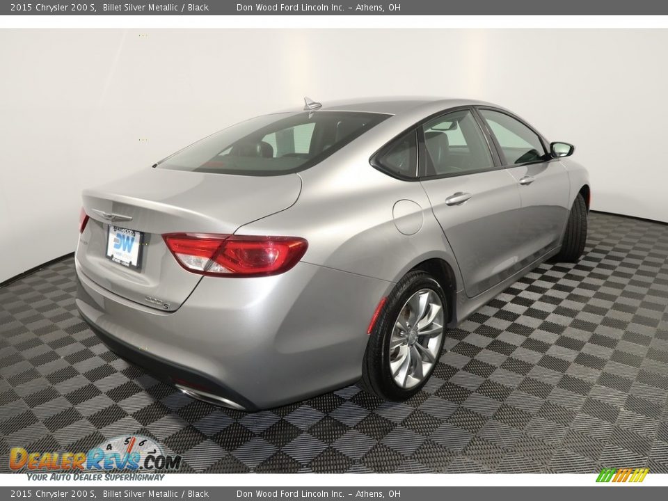 2015 Chrysler 200 S Billet Silver Metallic / Black Photo #17