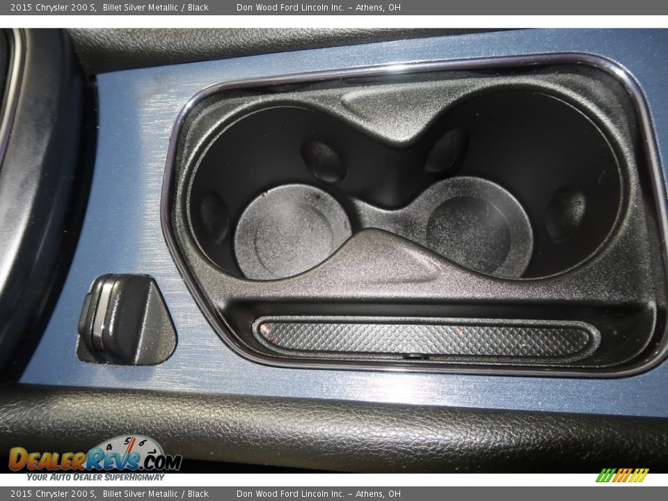 2015 Chrysler 200 S Billet Silver Metallic / Black Photo #22