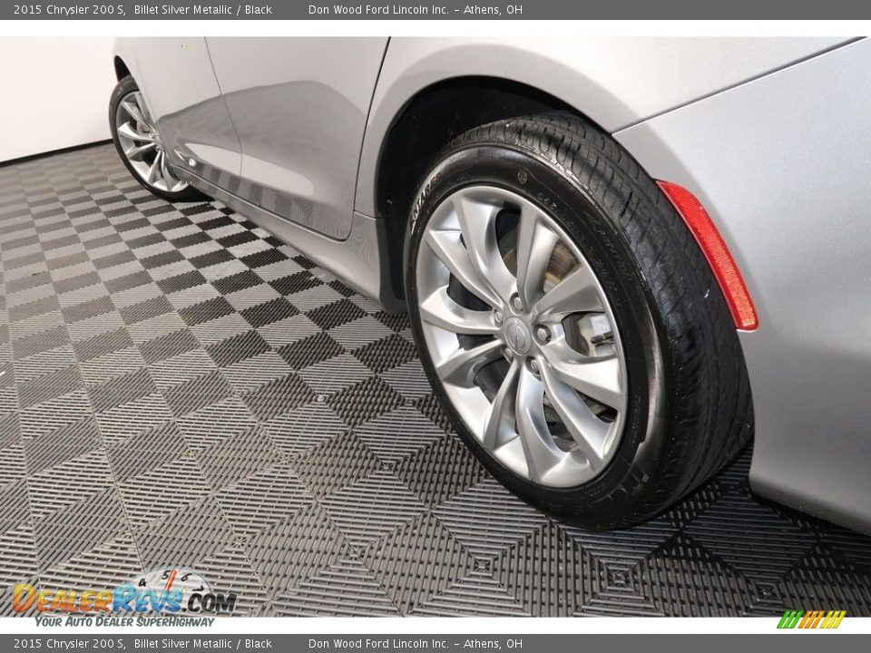2015 Chrysler 200 S Billet Silver Metallic / Black Photo #24