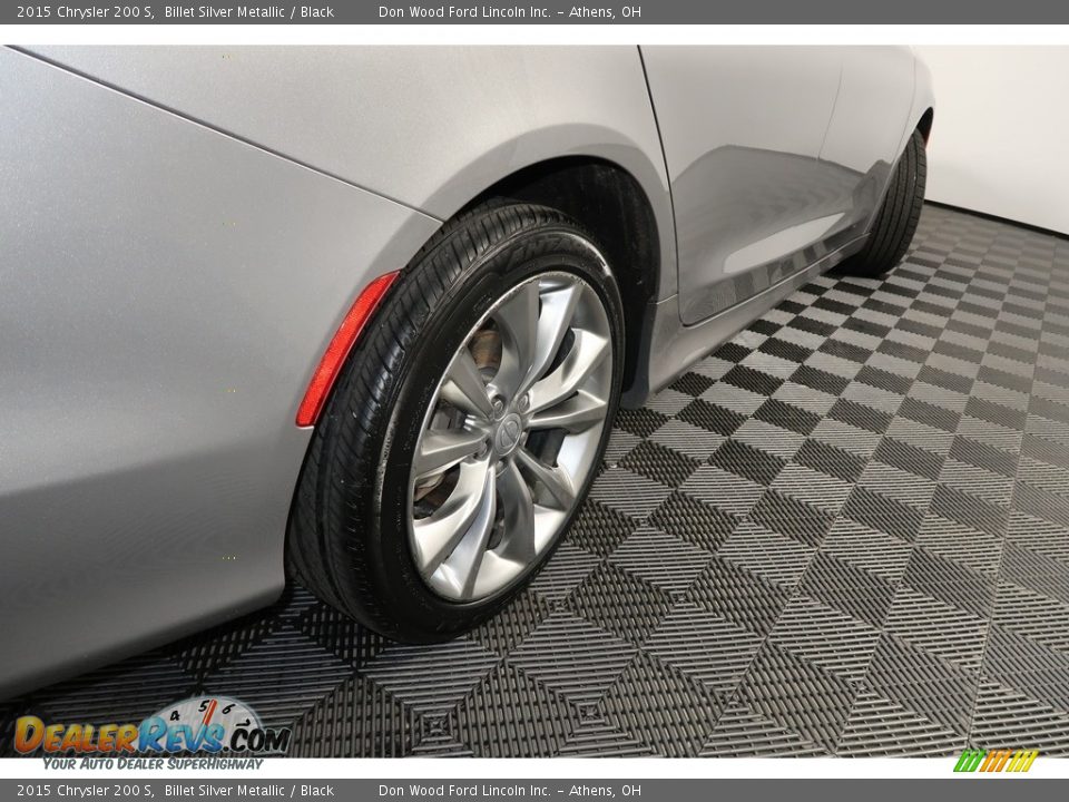 2015 Chrysler 200 S Billet Silver Metallic / Black Photo #25