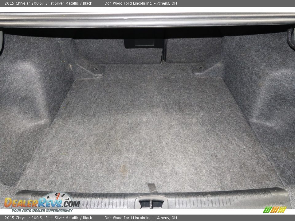 2015 Chrysler 200 S Billet Silver Metallic / Black Photo #27
