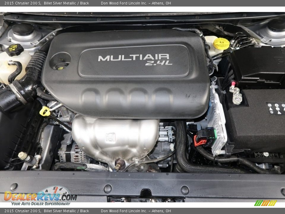 2015 Chrysler 200 S Billet Silver Metallic / Black Photo #28