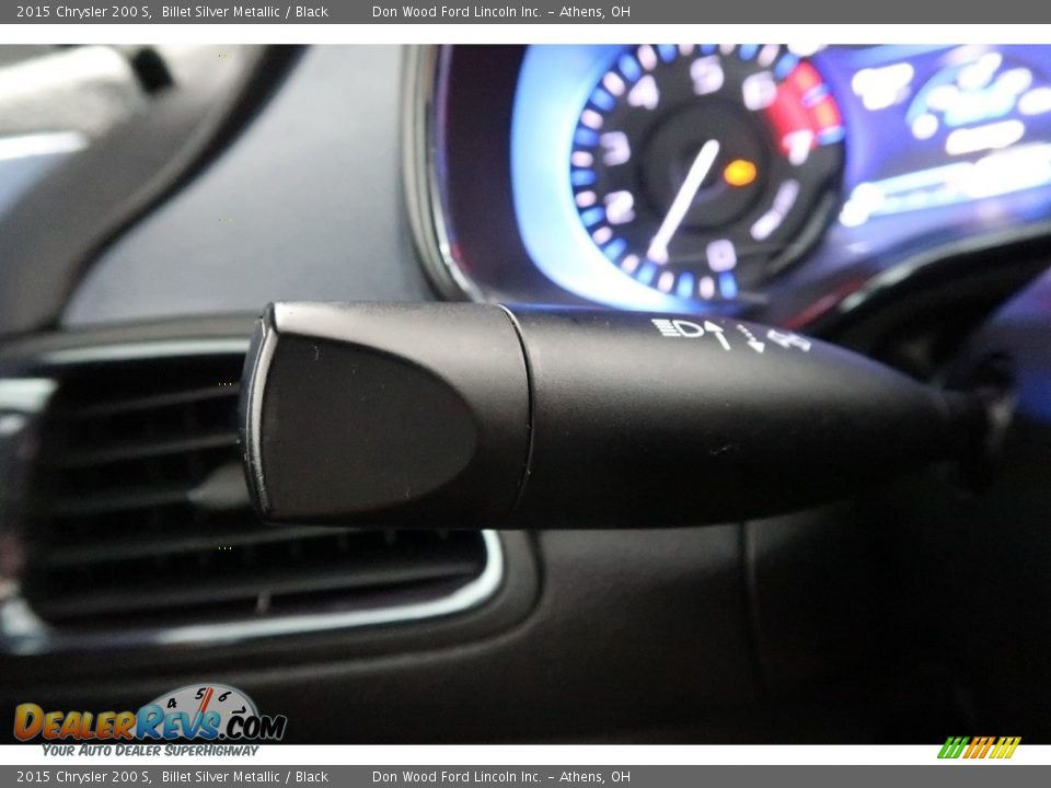 2015 Chrysler 200 S Billet Silver Metallic / Black Photo #35