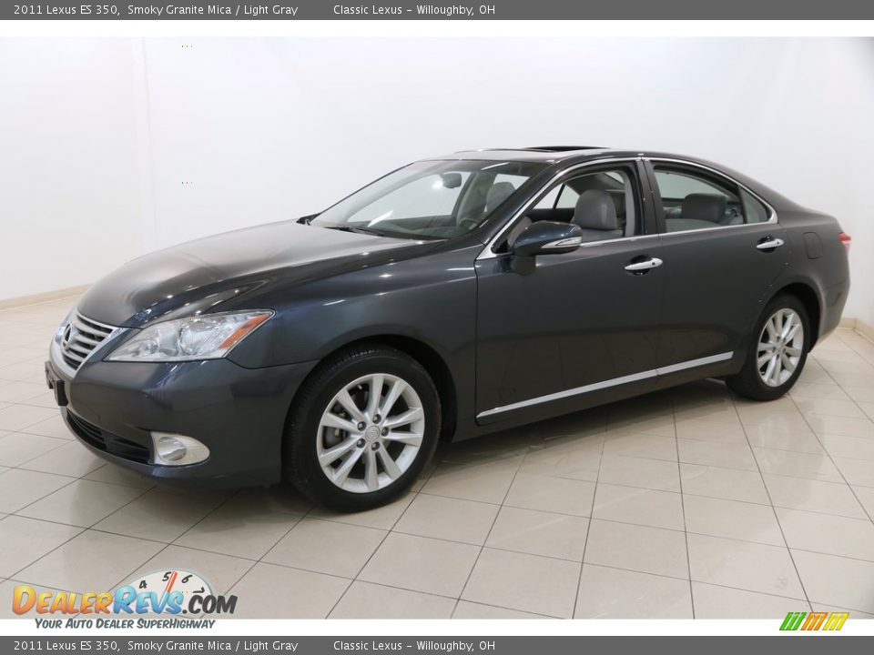 2011 Lexus ES 350 Smoky Granite Mica / Light Gray Photo #3