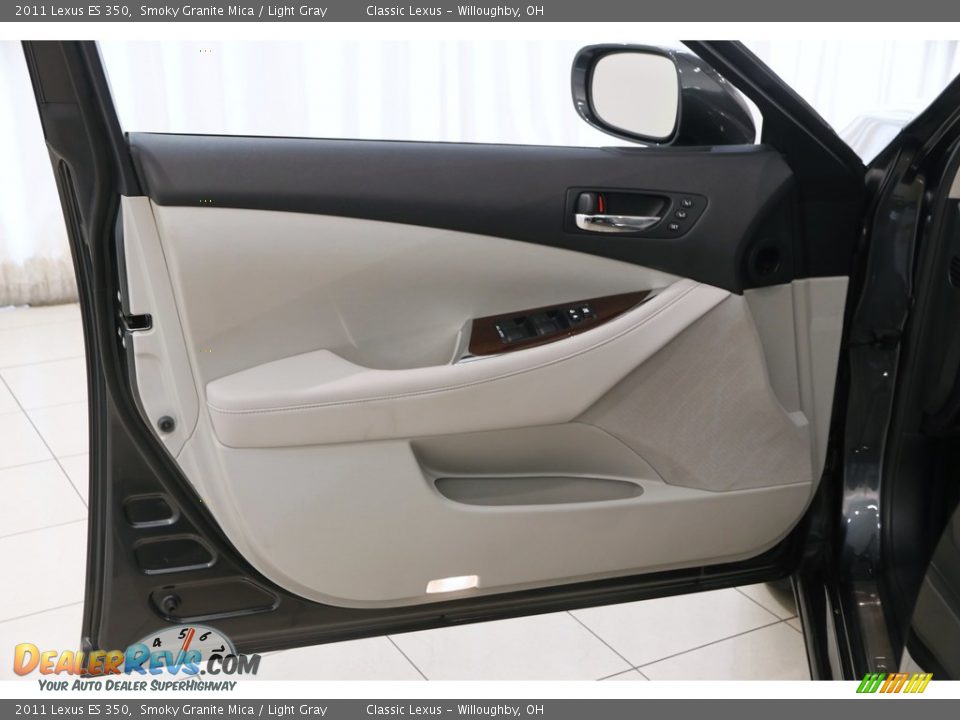 2011 Lexus ES 350 Smoky Granite Mica / Light Gray Photo #4