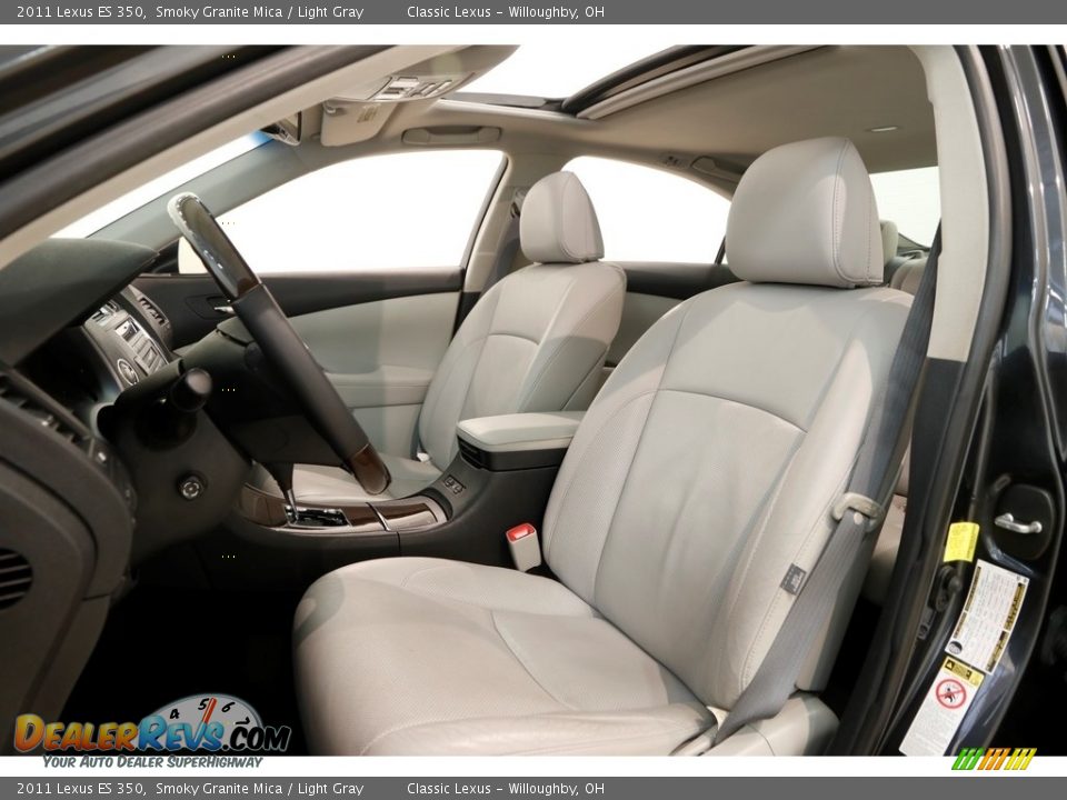 2011 Lexus ES 350 Smoky Granite Mica / Light Gray Photo #5