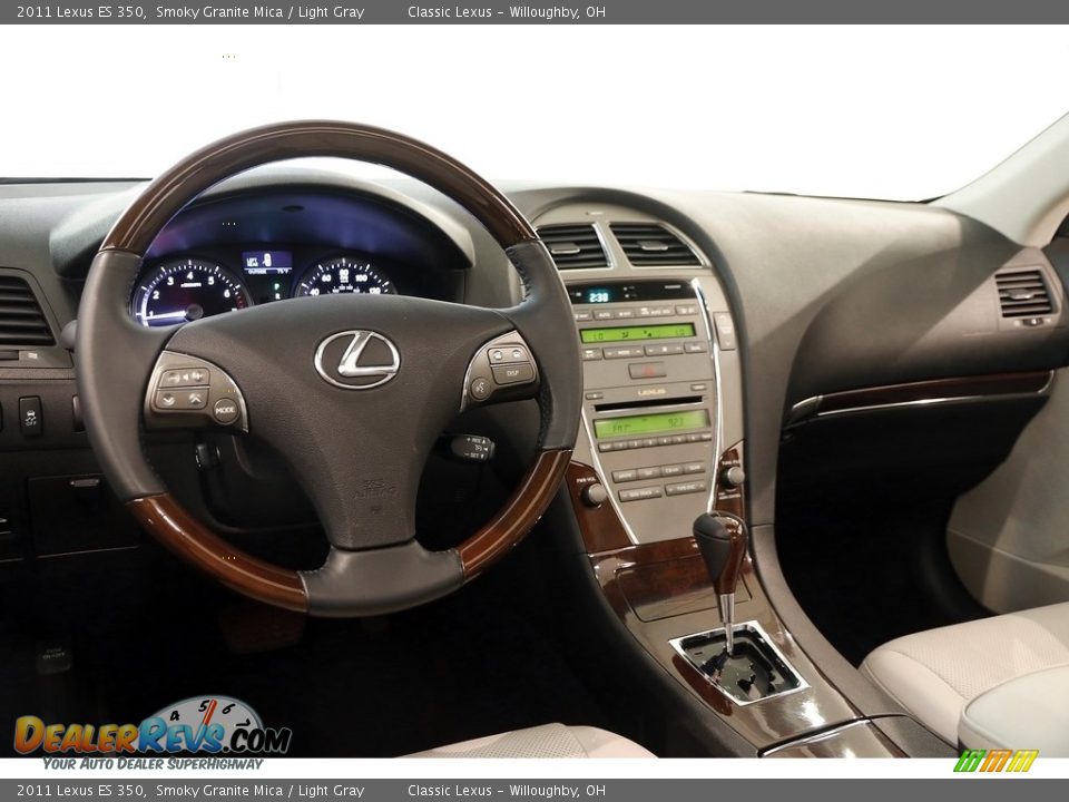 2011 Lexus ES 350 Smoky Granite Mica / Light Gray Photo #6