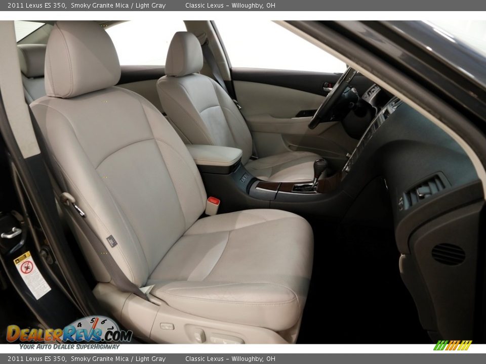 2011 Lexus ES 350 Smoky Granite Mica / Light Gray Photo #13