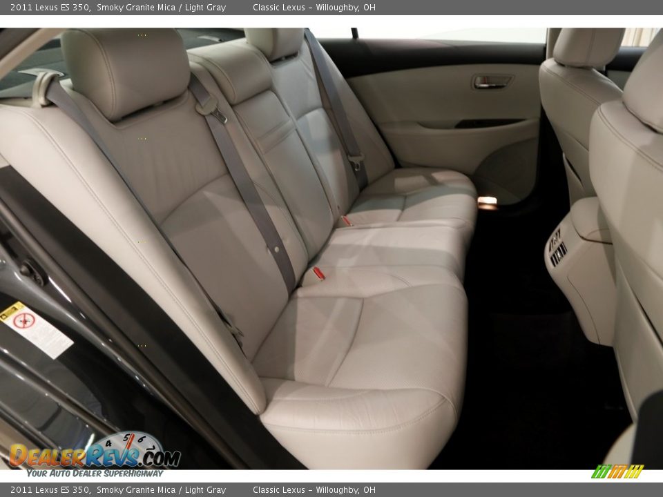 2011 Lexus ES 350 Smoky Granite Mica / Light Gray Photo #14