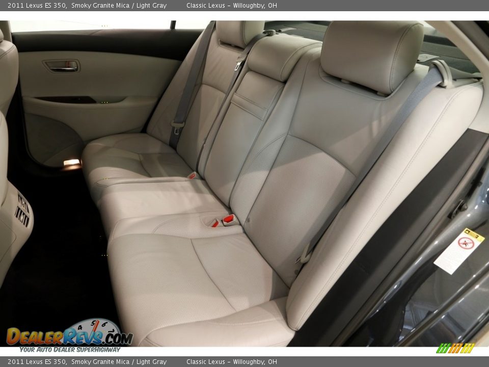 2011 Lexus ES 350 Smoky Granite Mica / Light Gray Photo #15