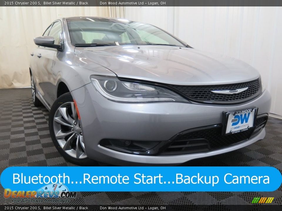 2015 Chrysler 200 S Billet Silver Metallic / Black Photo #1