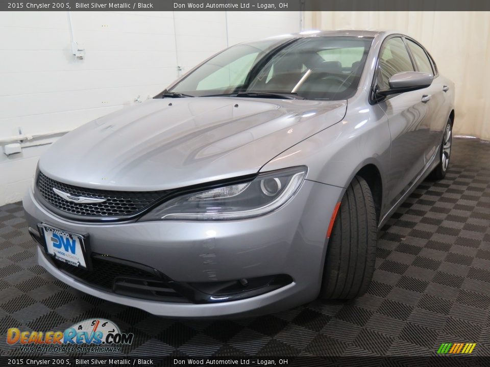 2015 Chrysler 200 S Billet Silver Metallic / Black Photo #6