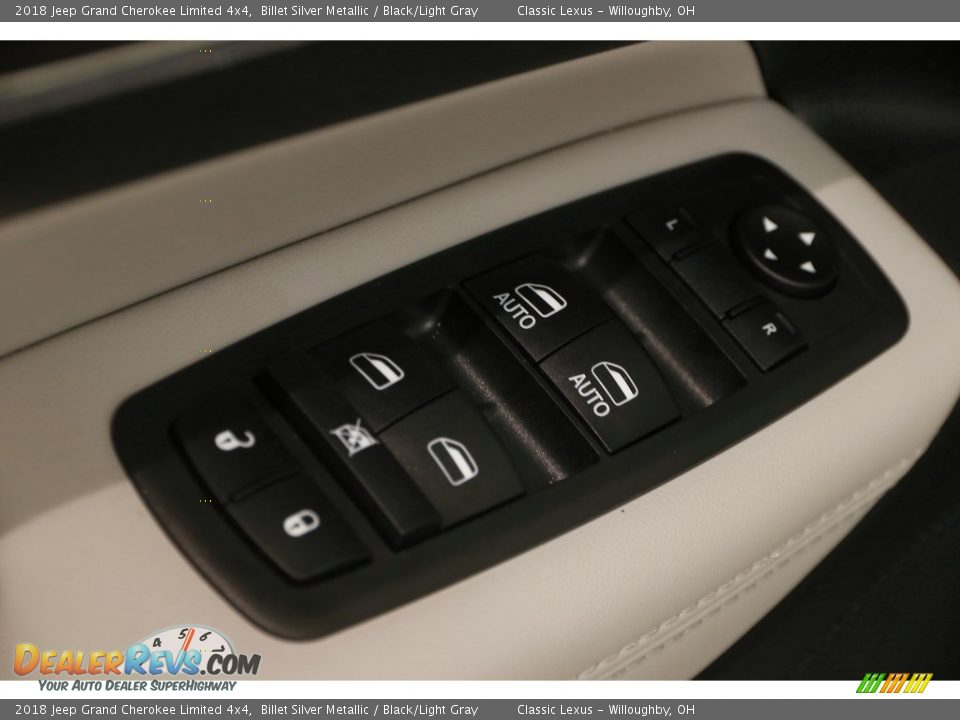 2018 Jeep Grand Cherokee Limited 4x4 Billet Silver Metallic / Black/Light Gray Photo #5