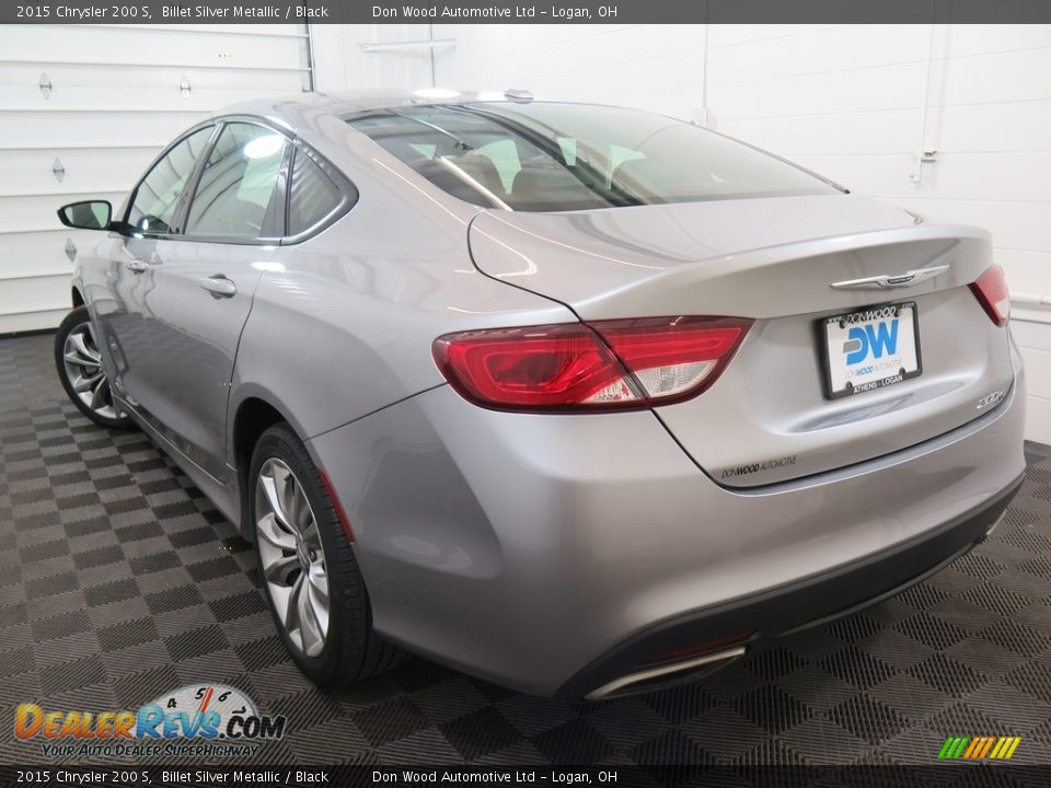 2015 Chrysler 200 S Billet Silver Metallic / Black Photo #7