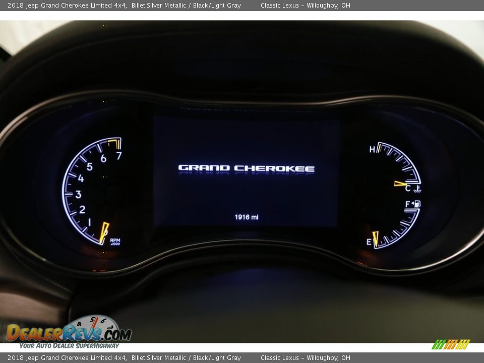 2018 Jeep Grand Cherokee Limited 4x4 Billet Silver Metallic / Black/Light Gray Photo #11