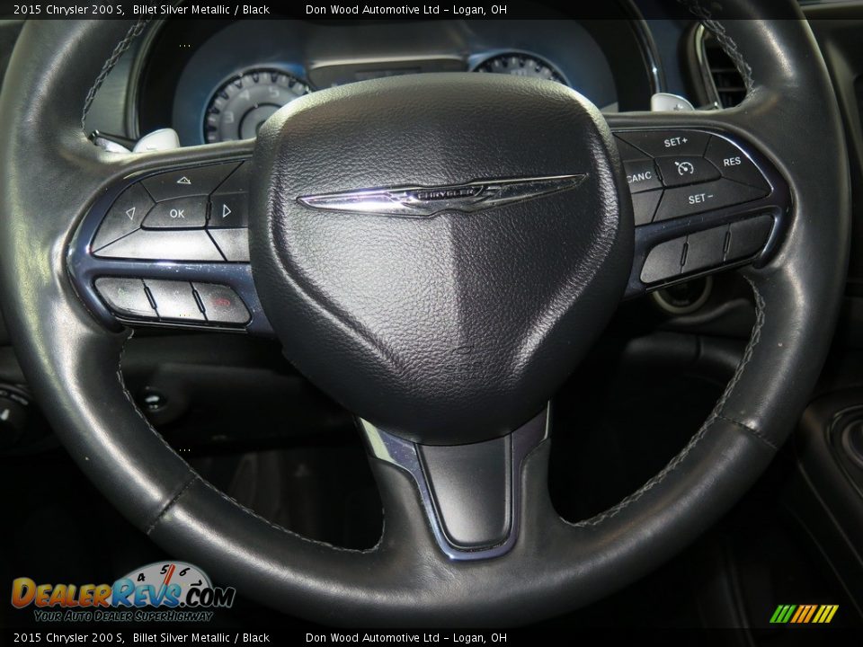 2015 Chrysler 200 S Billet Silver Metallic / Black Photo #11