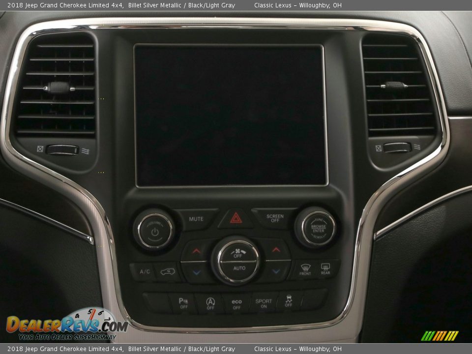2018 Jeep Grand Cherokee Limited 4x4 Billet Silver Metallic / Black/Light Gray Photo #12